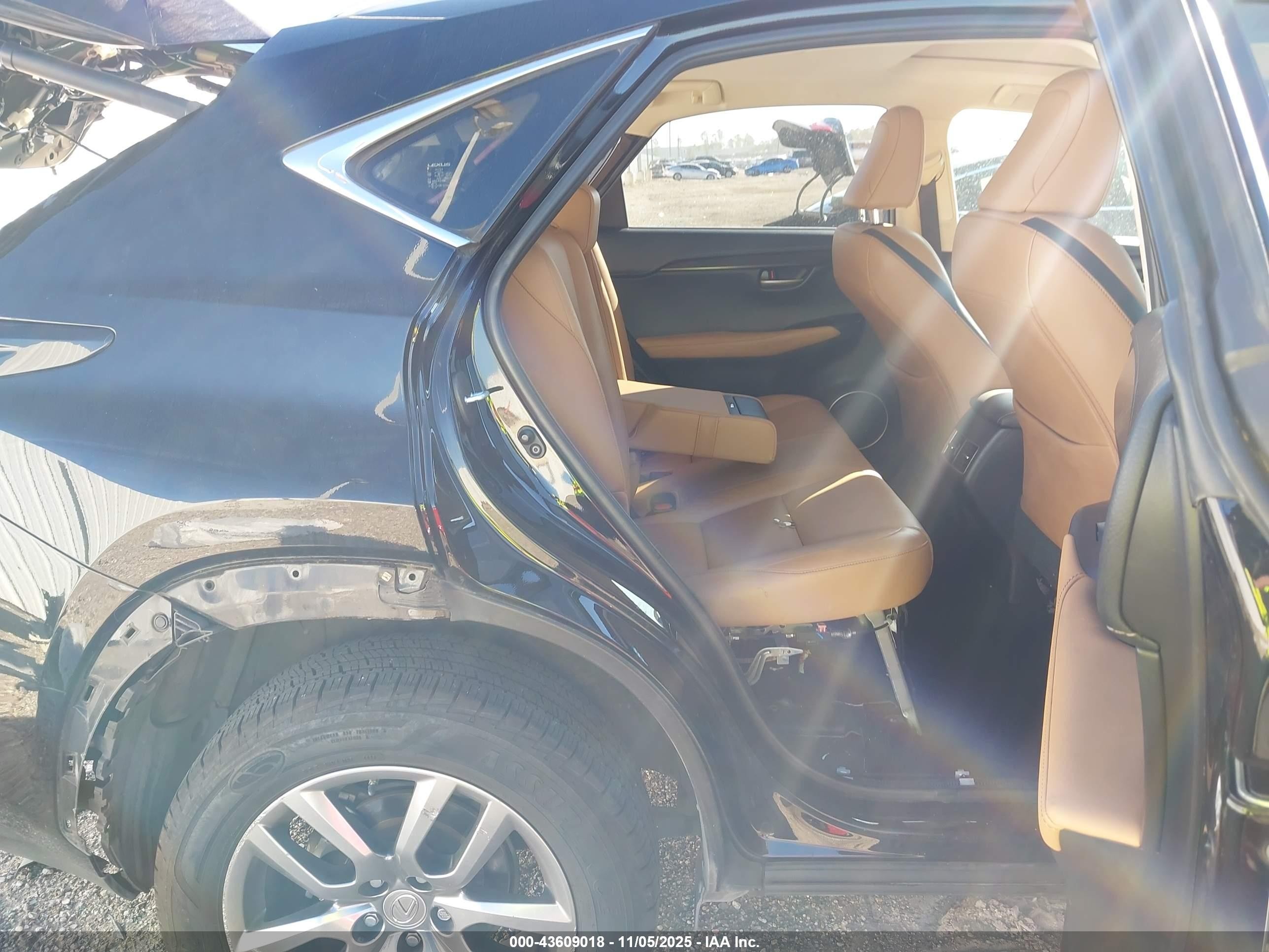 2015 Lexus Nx 200t   Black vin: JTJYARBZ9F2001691