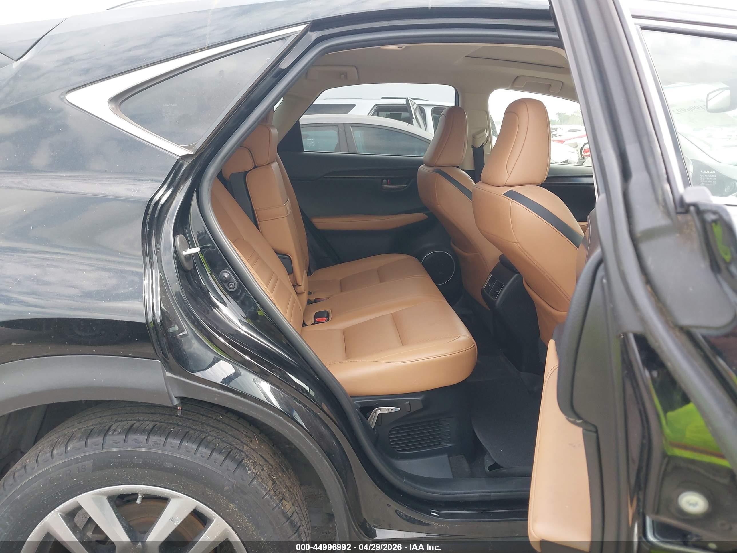 2015 Lexus Nx 200t   Black vin: JTJYARBZ9F2001691