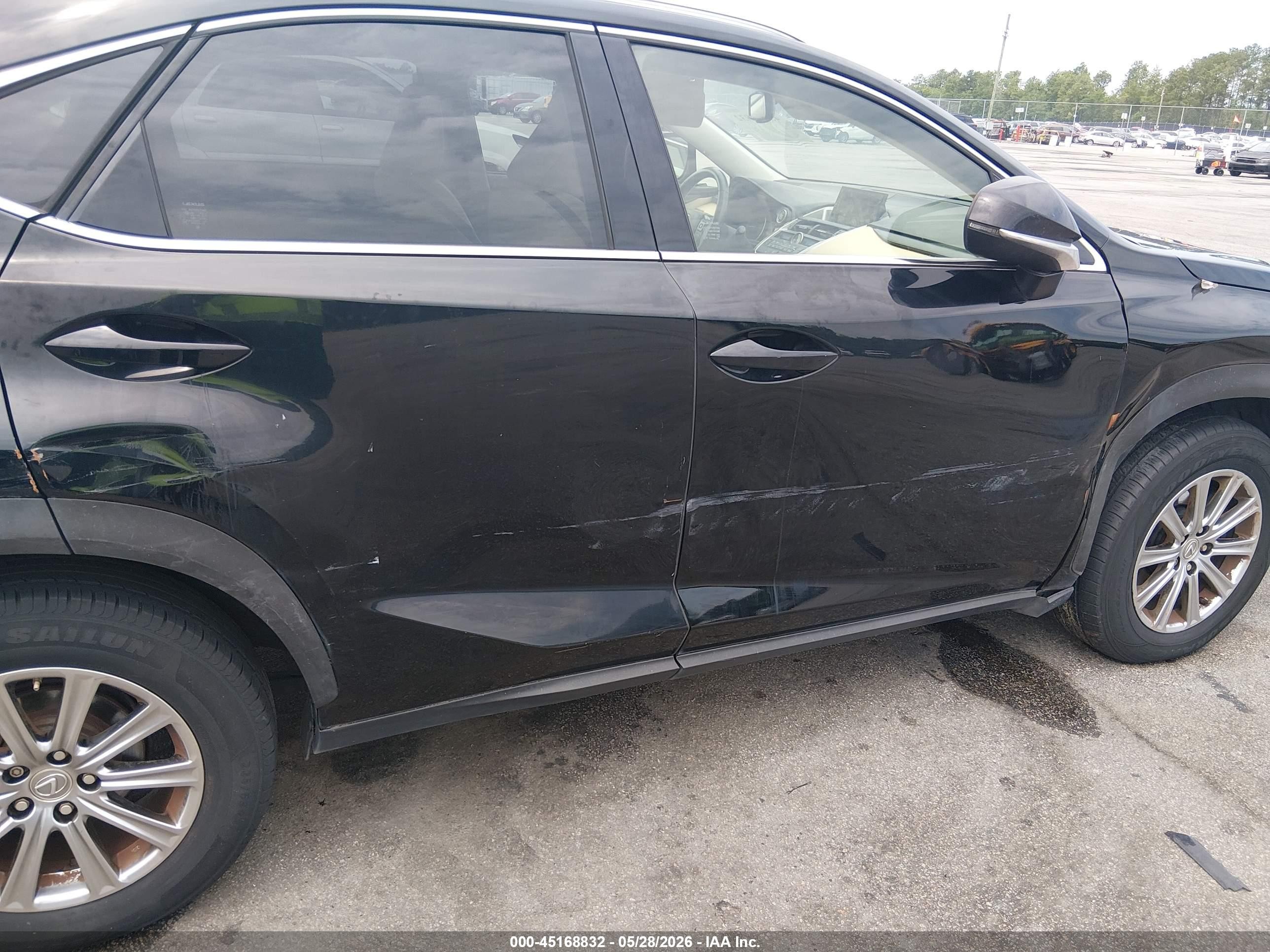 2015 Lexus Nx 200t   Black vin: JTJYARBZ9F2010410