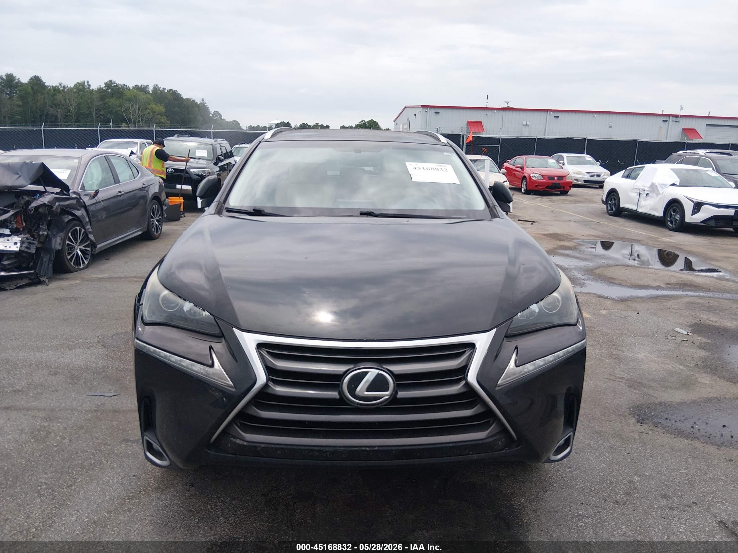 2015 Lexus Nx 200t   Black vin: JTJYARBZ9F2010410