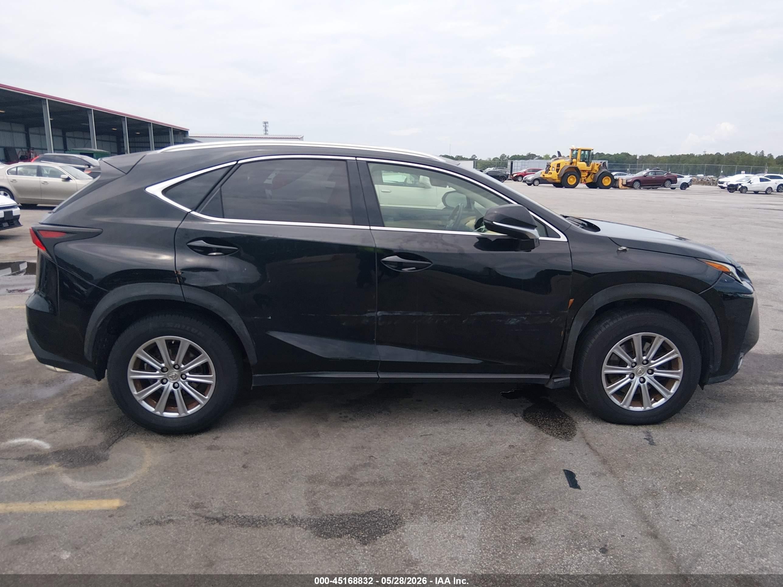 2015 Lexus Nx 200t   Black vin: JTJYARBZ9F2010410