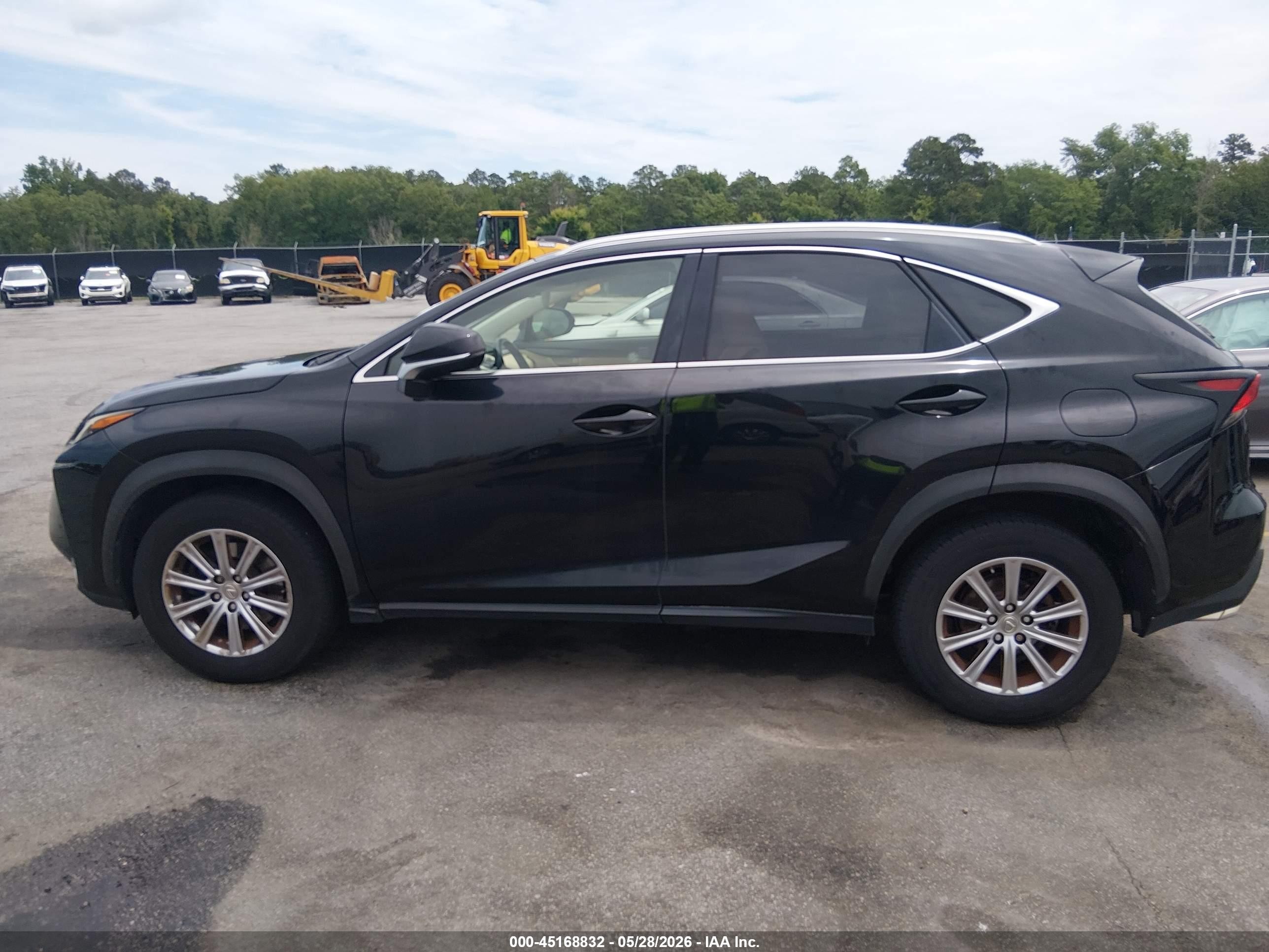 2015 Lexus Nx 200t   Black vin: JTJYARBZ9F2010410