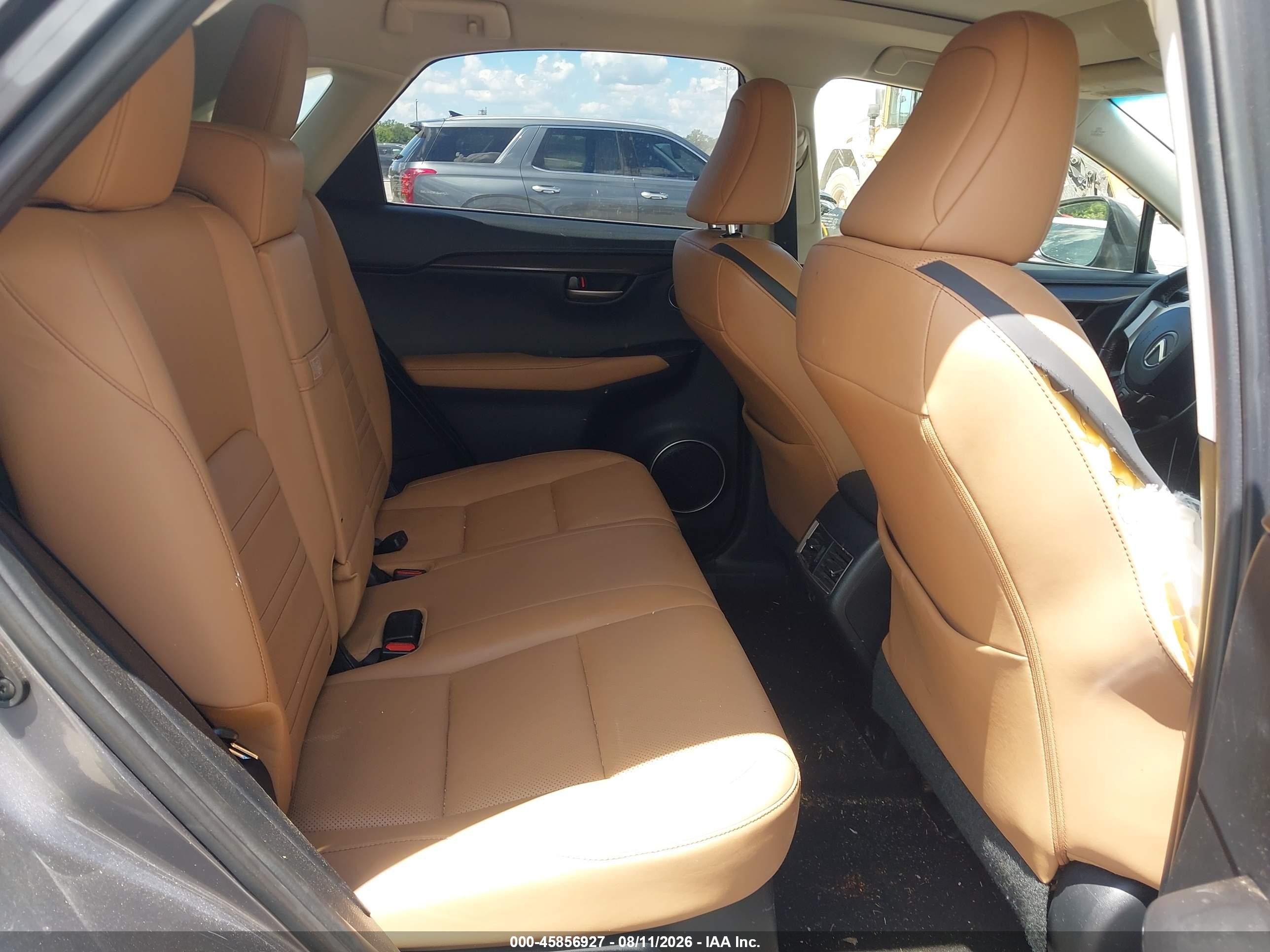 2015 Lexus Nx 200t Gray vin: JTJYARBZ9F2011203