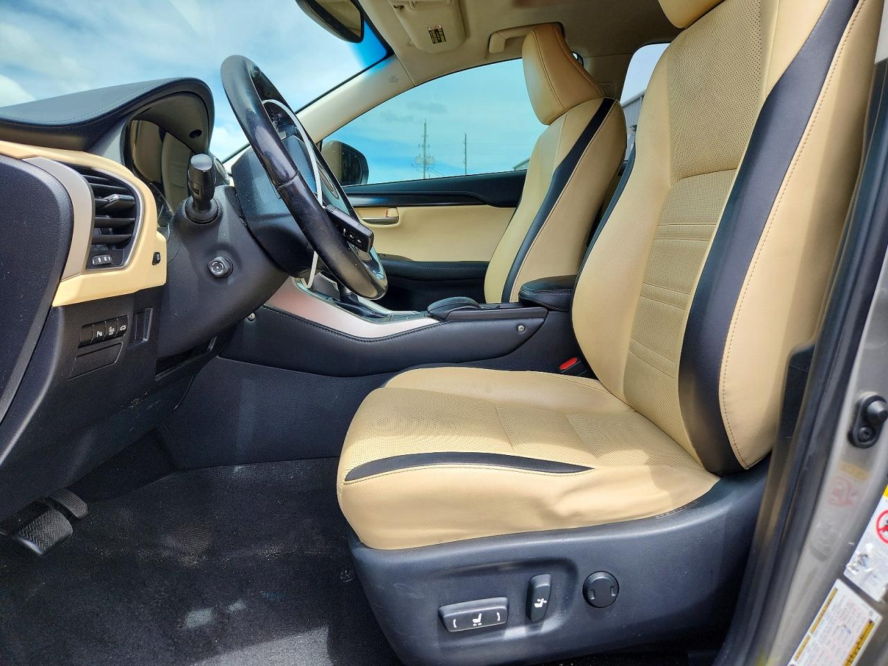 2015 Lexus Nx 200t Silver vin: JTJYARBZ9F2015123