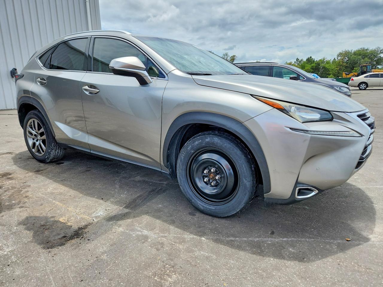2015 Lexus Nx 200t Silver vin: JTJYARBZ9F2015123