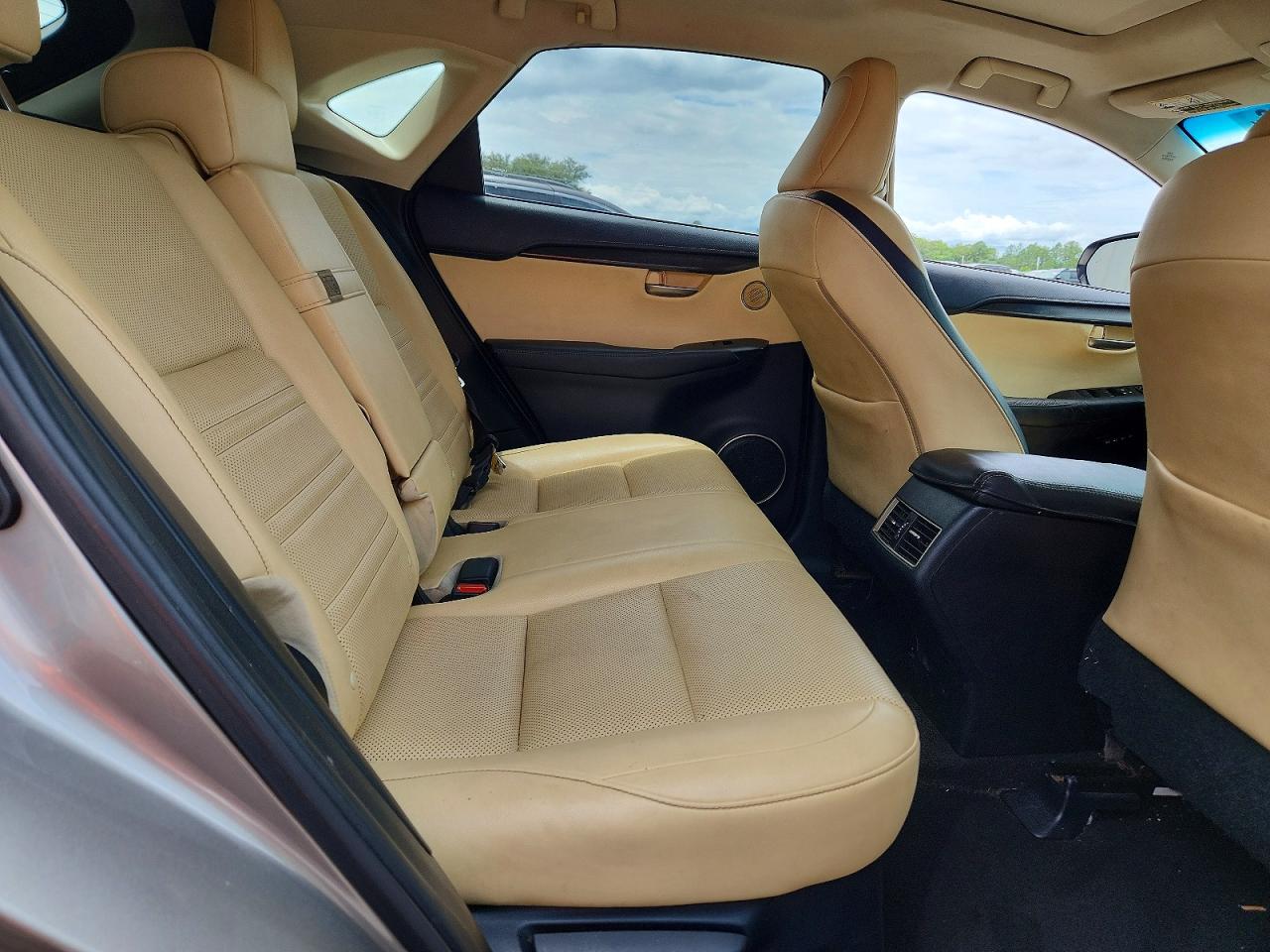 2015 Lexus Nx 200t Silver vin: JTJYARBZ9F2015123