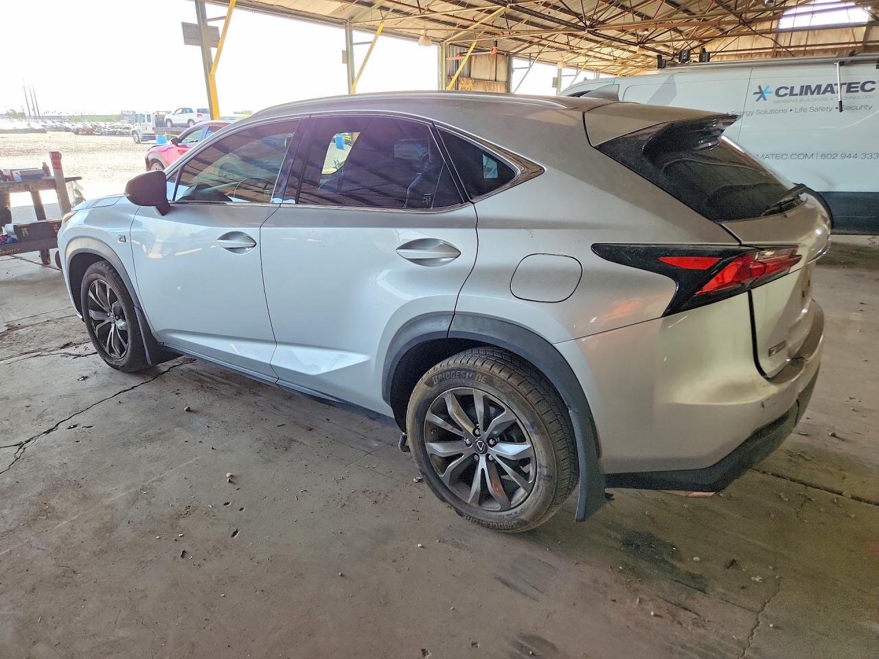 2015 Lexus Nx 200t Silver vin: JTJYARBZ9F2015929