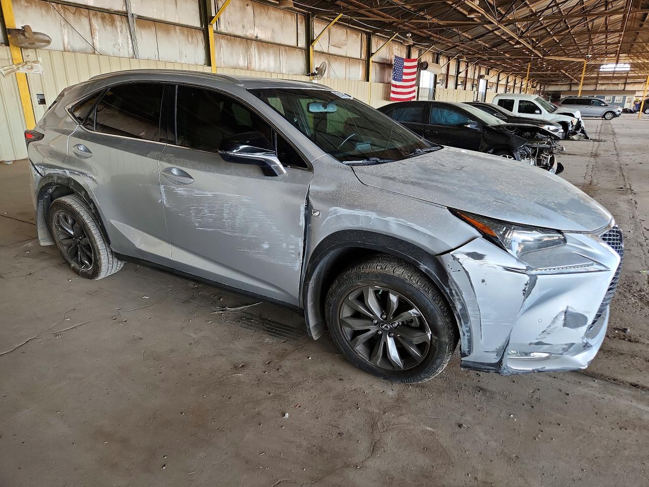 2015 Lexus Nx 200t Silver vin: JTJYARBZ9F2015929