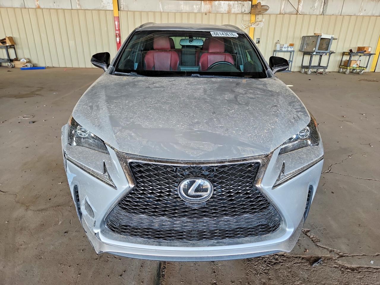 2015 Lexus Nx 200t Silver vin: JTJYARBZ9F2015929