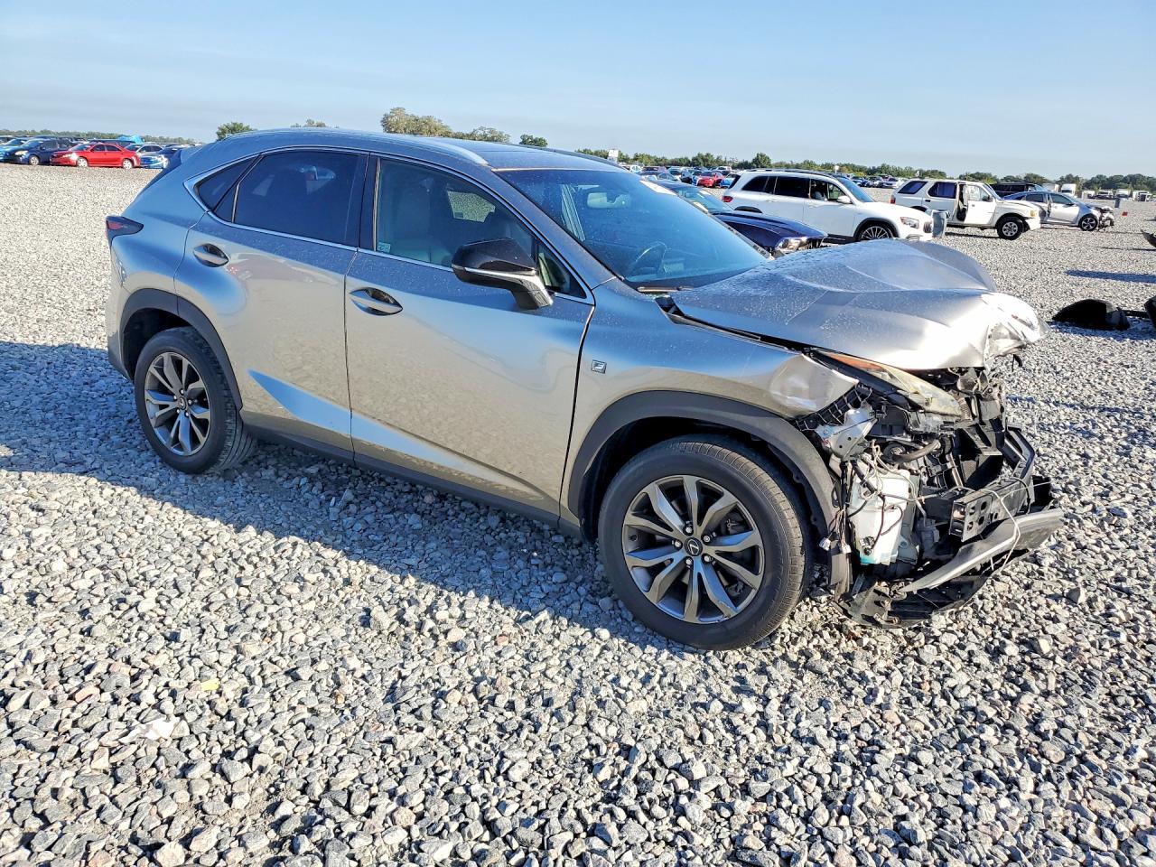 2015 Lexus Nx 200t Серебряный vin: JTJYARBZ9F2020631