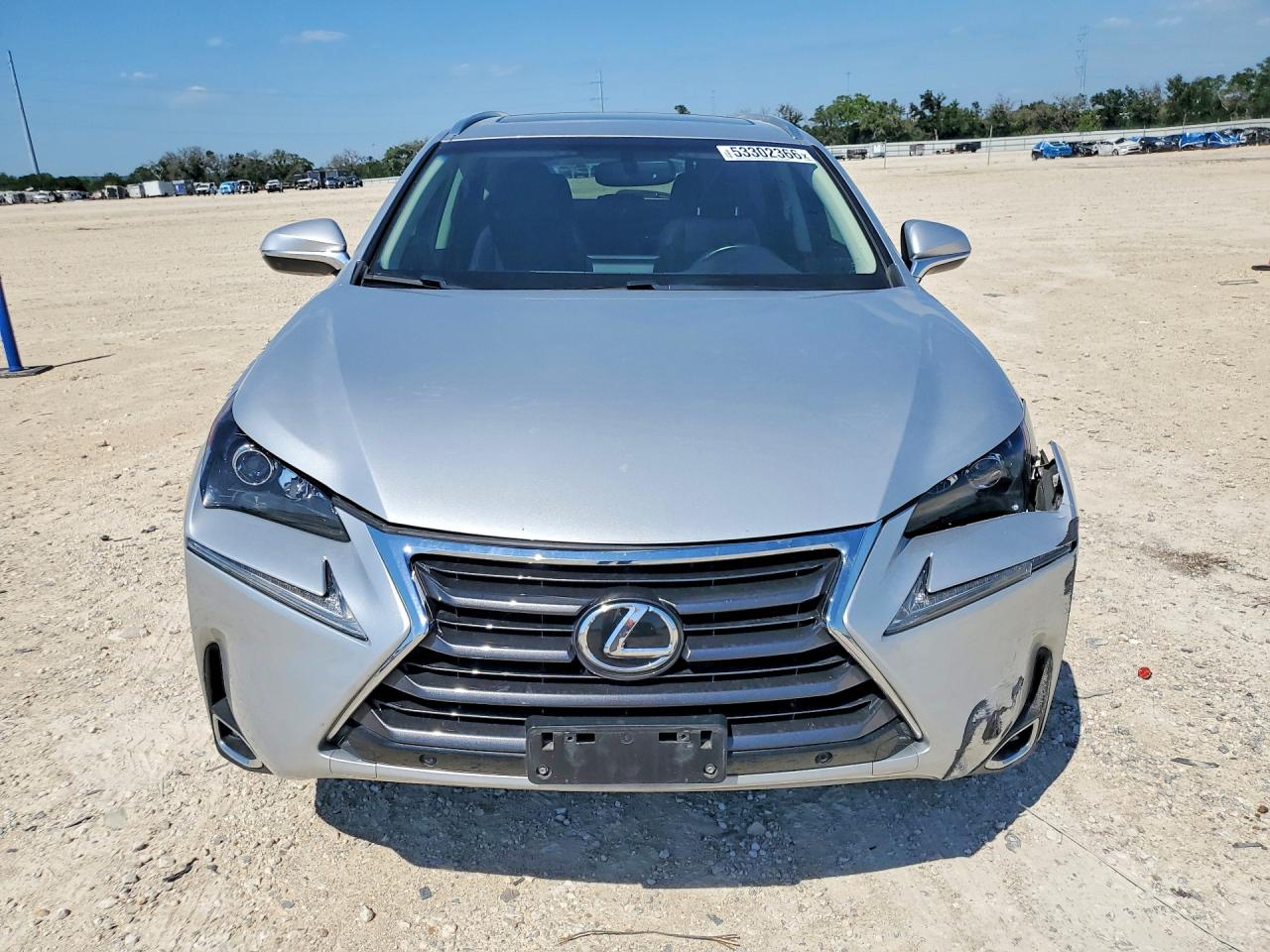 2017 Lexus Nx 200t Base Серебряный vin: JTJYARBZ9H2054118