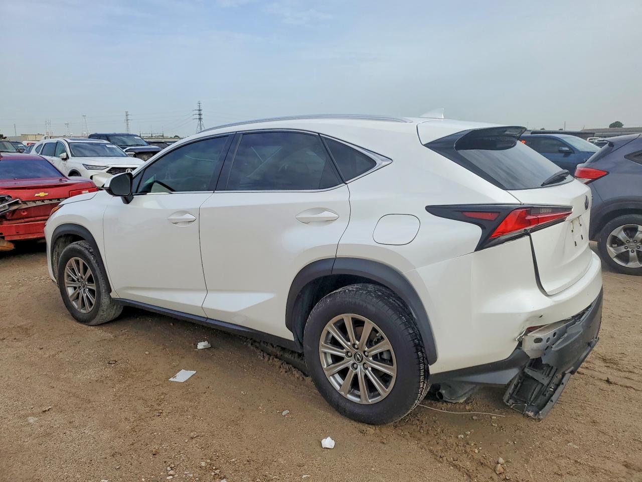 2019 Lexus Nx 300 Base White vin: JTJYARBZ9K2142612