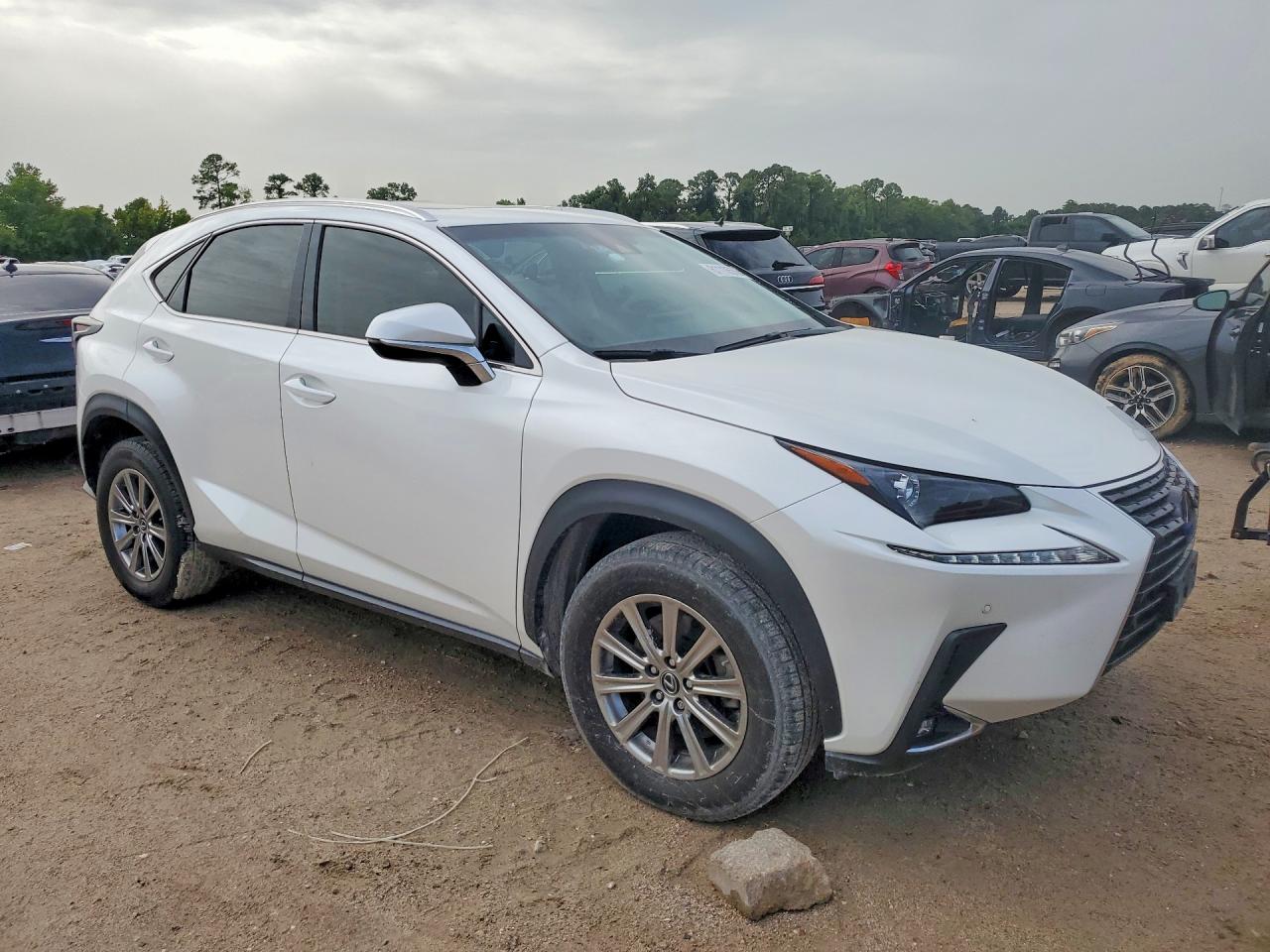 2019 Lexus Nx 300 Base White vin: JTJYARBZ9K2142612