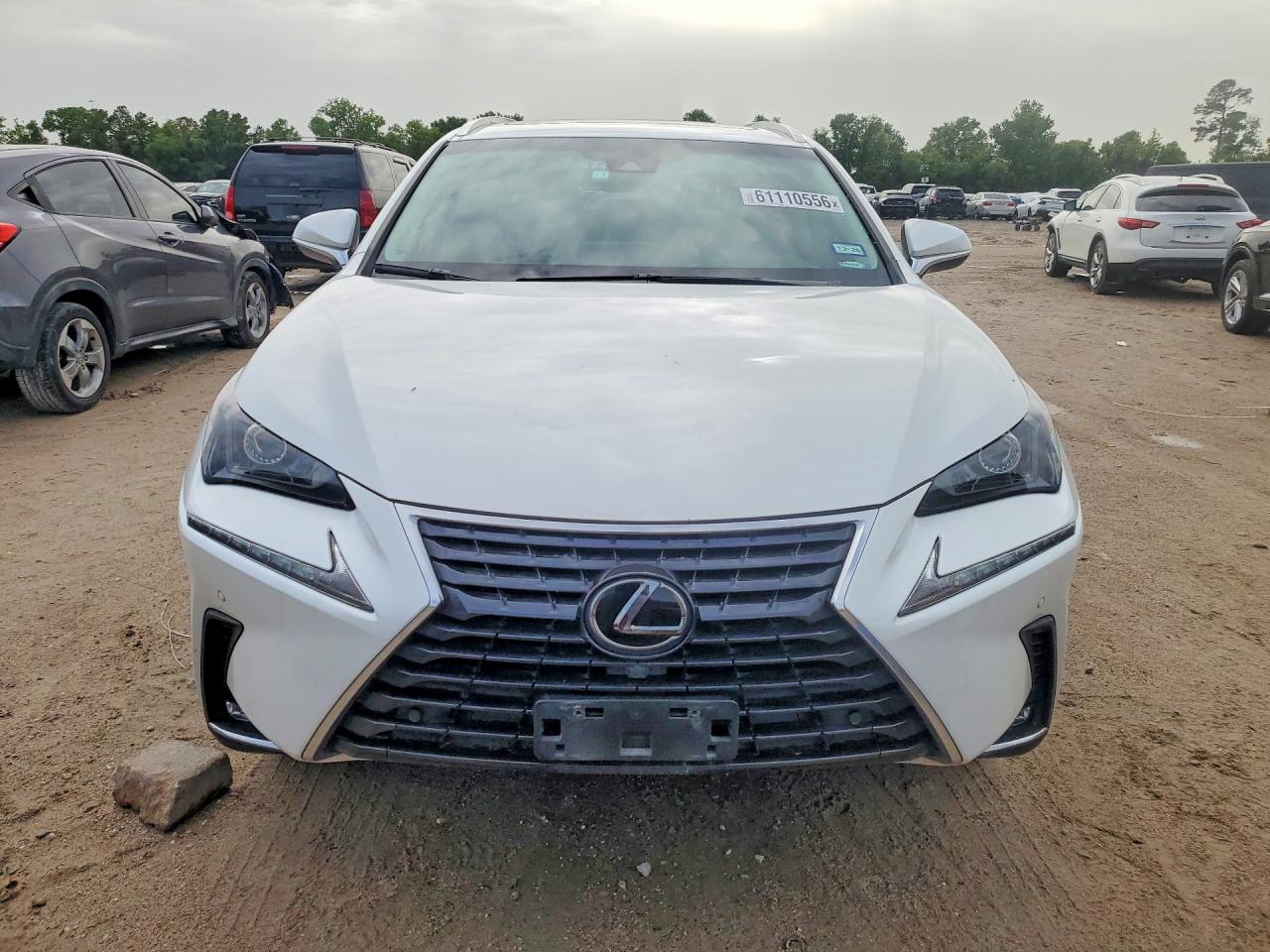 2019 Lexus Nx 300 Base White vin: JTJYARBZ9K2142612