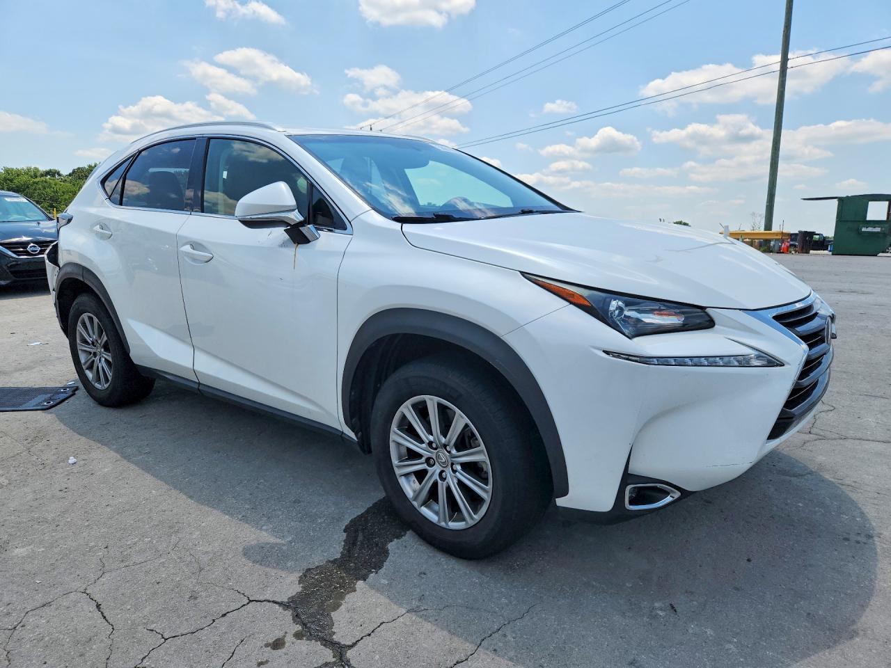 2015 Lexus Nx 200t White vin: JTJYARBZXF2001893