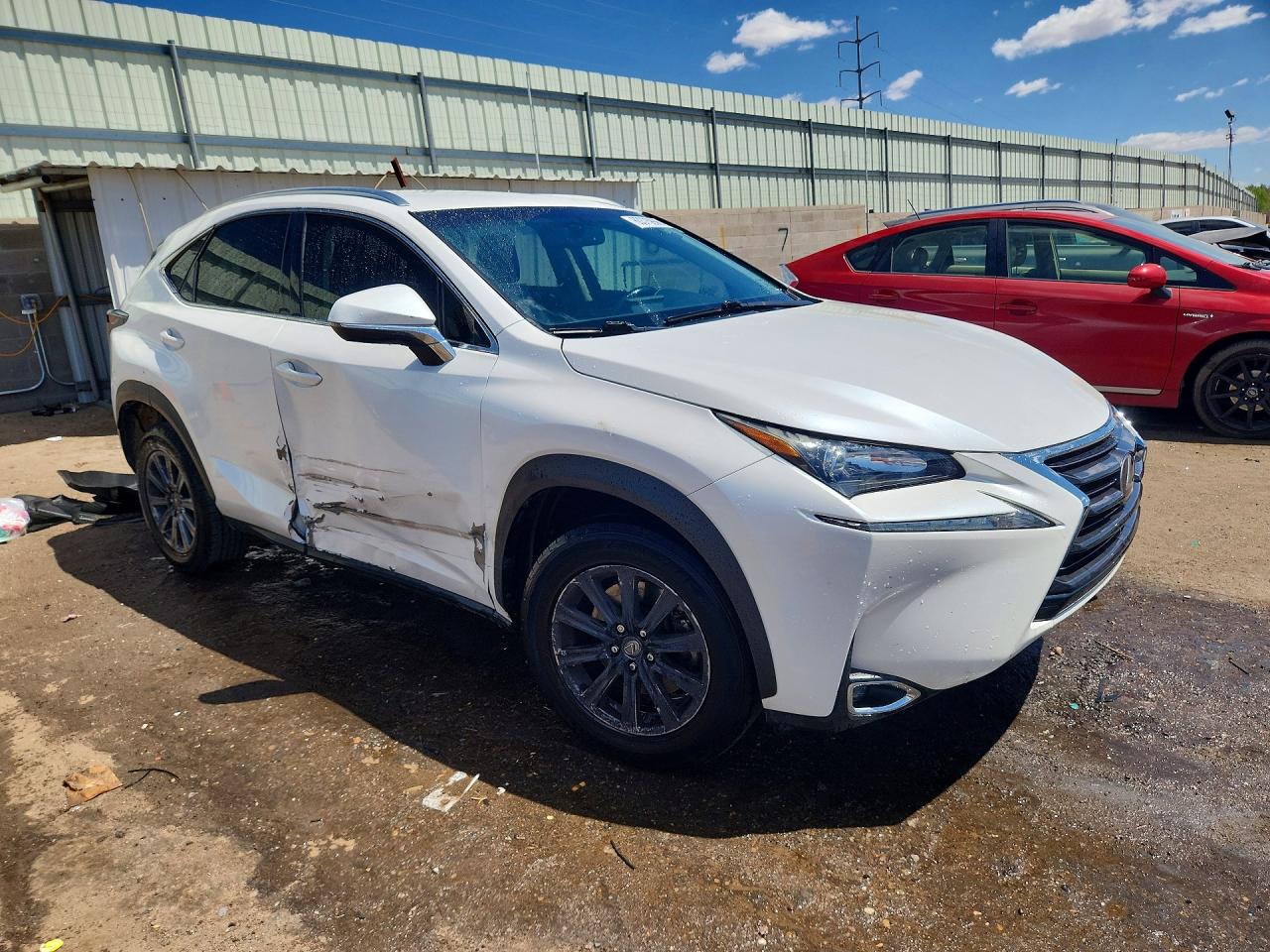 2015 Lexus Nx 200t White vin: JTJYARBZXF2006480