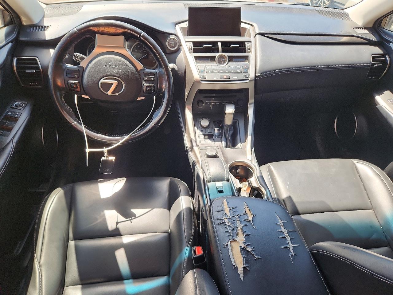 2015 Lexus Nx 200t White vin: JTJYARBZXF2006480