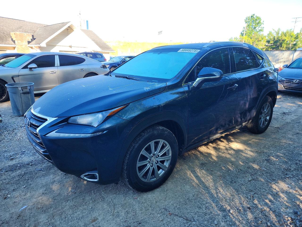 2015 Lexus Nx 200t Blue vin: JTJYARBZXF2015437