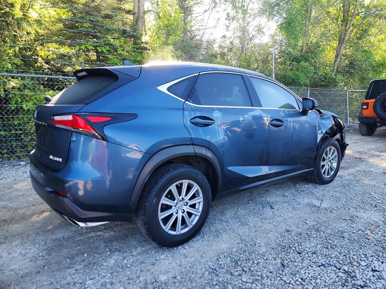 2015 Lexus Nx 200t Blue vin: JTJYARBZXF2015437