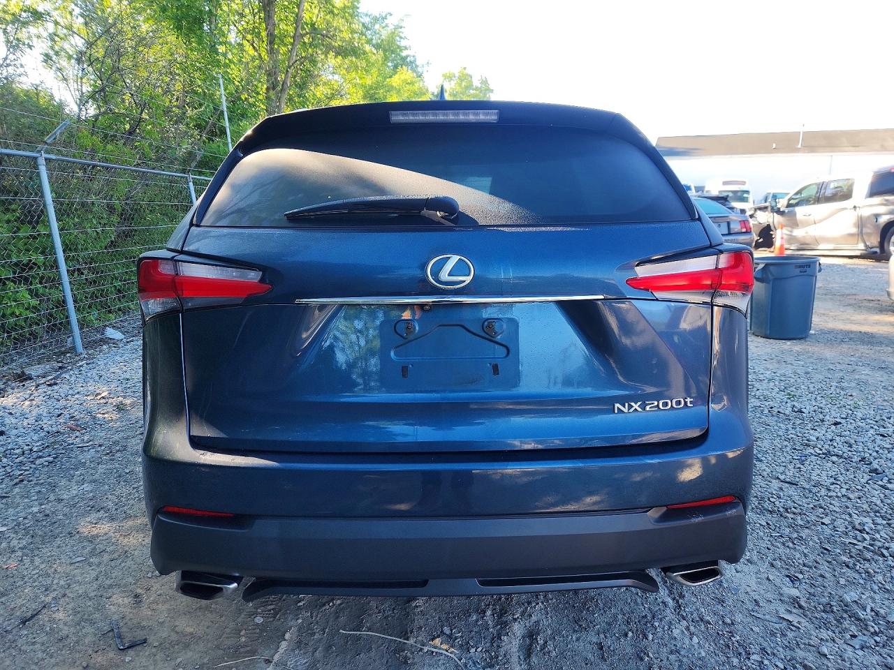 2015 Lexus Nx 200t Blue vin: JTJYARBZXF2015437