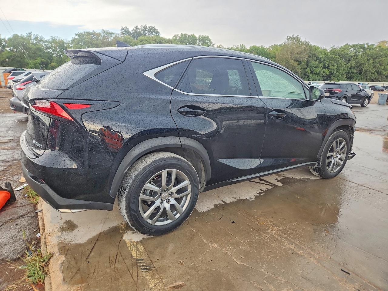 2015 Lexus Nx 200t Black vin: JTJYARBZXF2017723