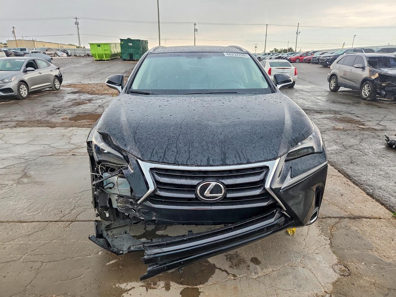2015 Lexus Nx 200t Black vin: JTJYARBZXF2017723