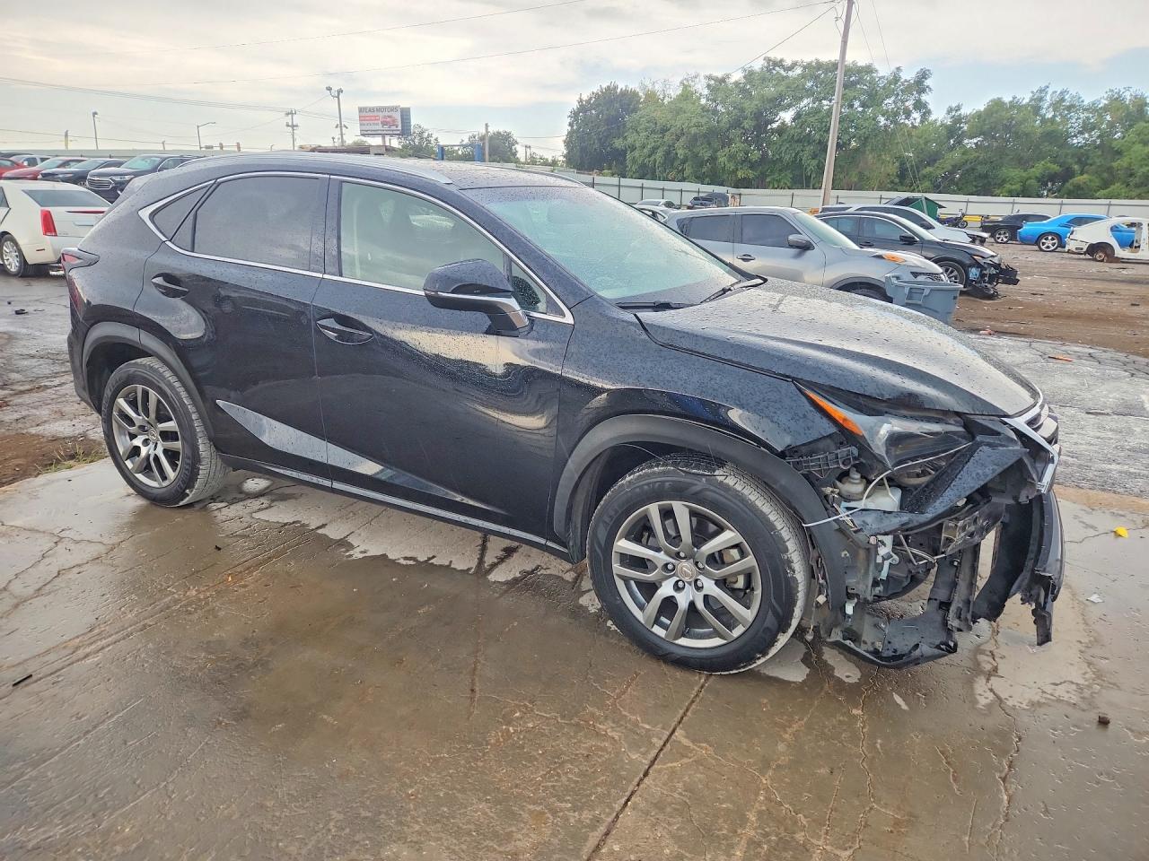 2015 Lexus Nx 200t Black vin: JTJYARBZXF2017723