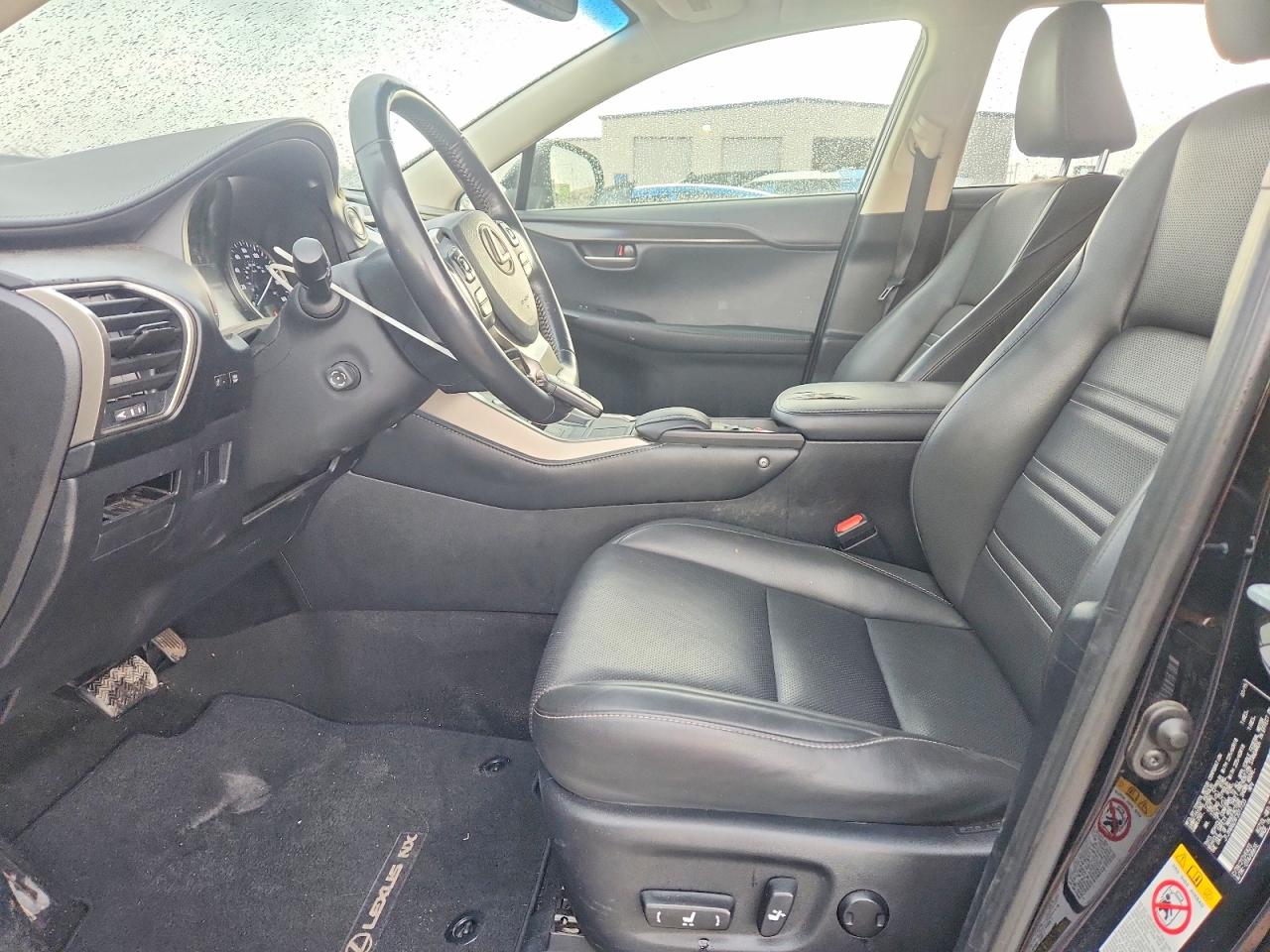 2015 Lexus Nx 200t Black vin: JTJYARBZXF2017723