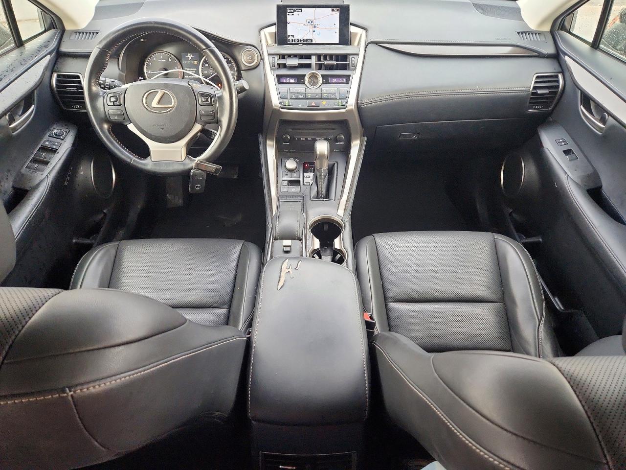 2015 Lexus Nx 200t Black vin: JTJYARBZXF2017723