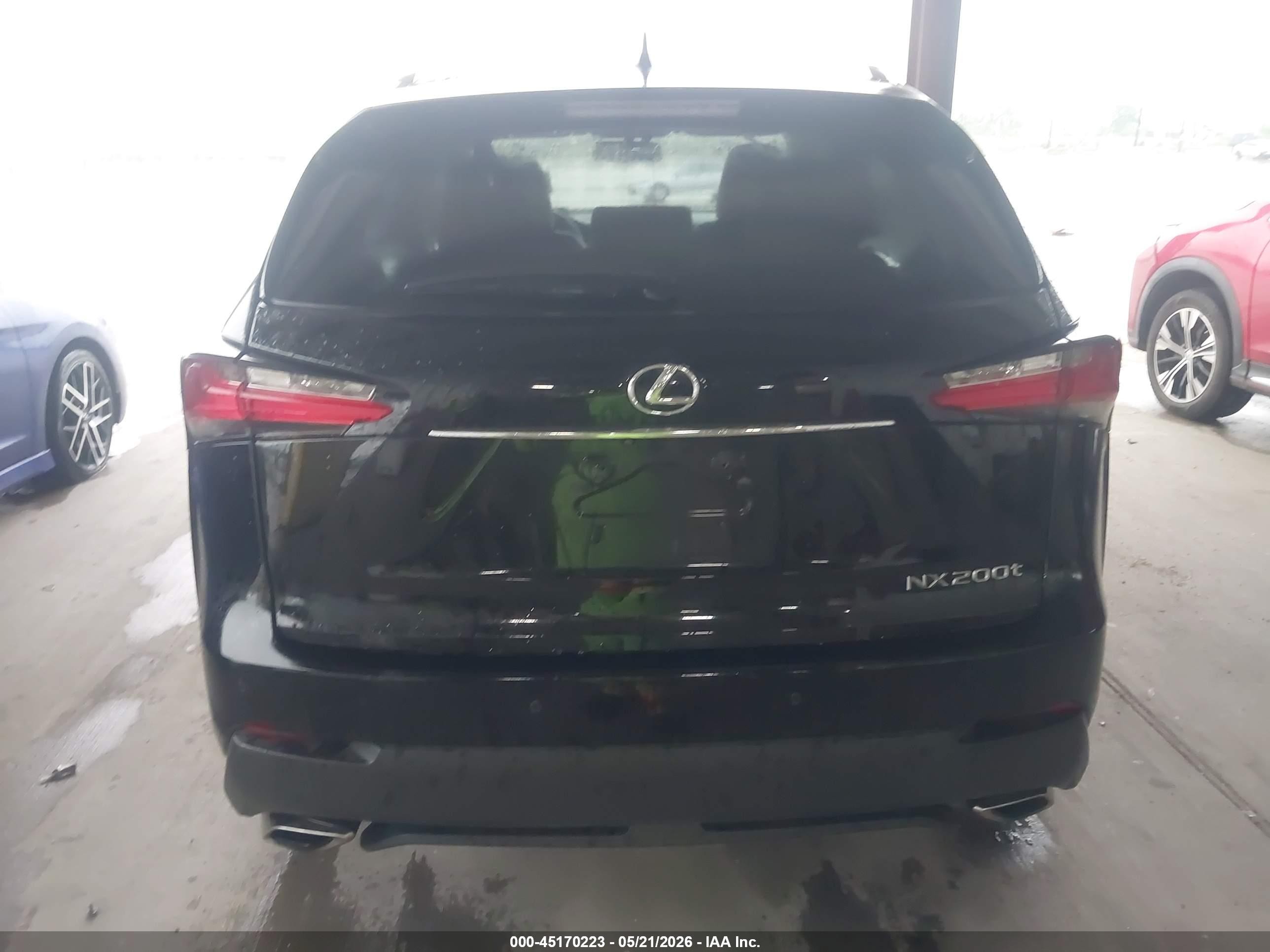 2016 Lexus Nx 200t Black vin: JTJYARBZXG2045944