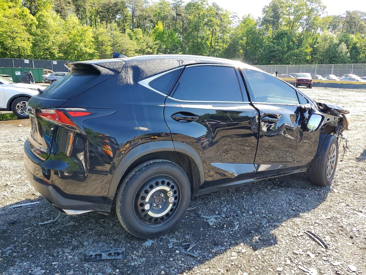 2017 Lexus Nx 200t Base Black vin: JTJYARBZXH2066598
