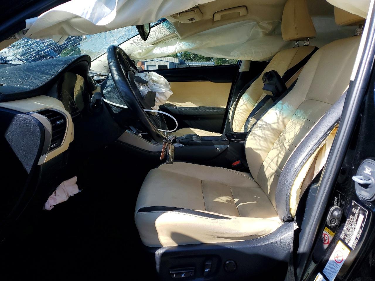 2017 Lexus Nx 200t Base Black vin: JTJYARBZXH2066598