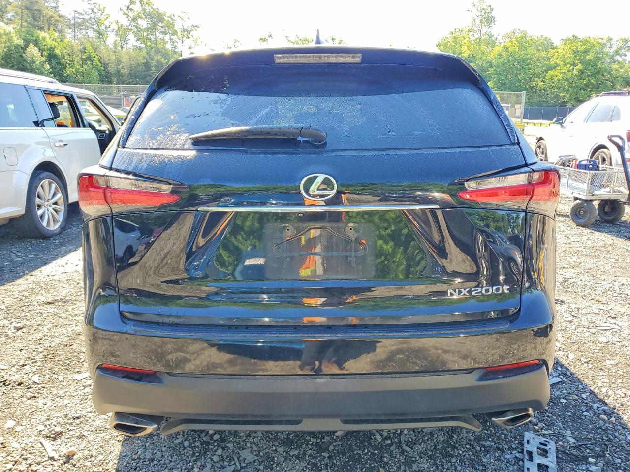 2017 Lexus Nx 200t Base Black vin: JTJYARBZXH2066598