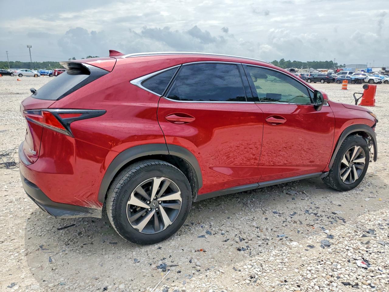 2018 Lexus Nx 300 Base Red vin: JTJYARBZXJ2092088