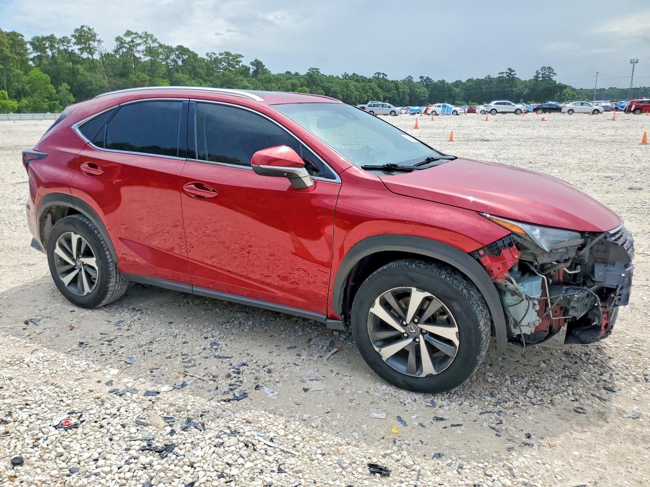 2018 Lexus Nx 300 Base Red vin: JTJYARBZXJ2092088