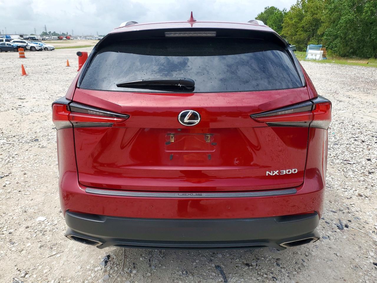 2018 Lexus Nx 300 Base Red vin: JTJYARBZXJ2092088