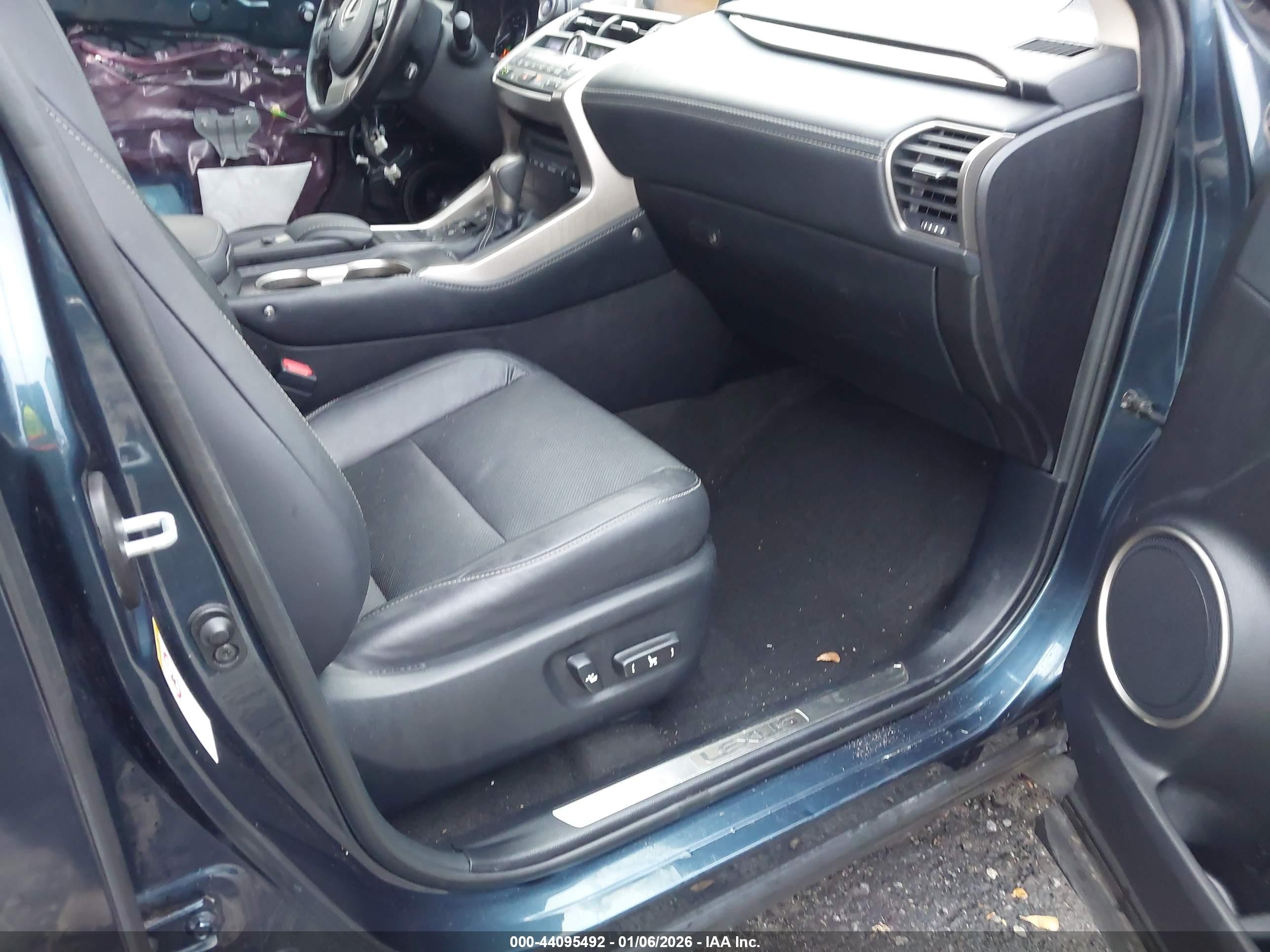 2015 Lexus Nx 300h Blue vin: JTJYWRBZ2F2009066