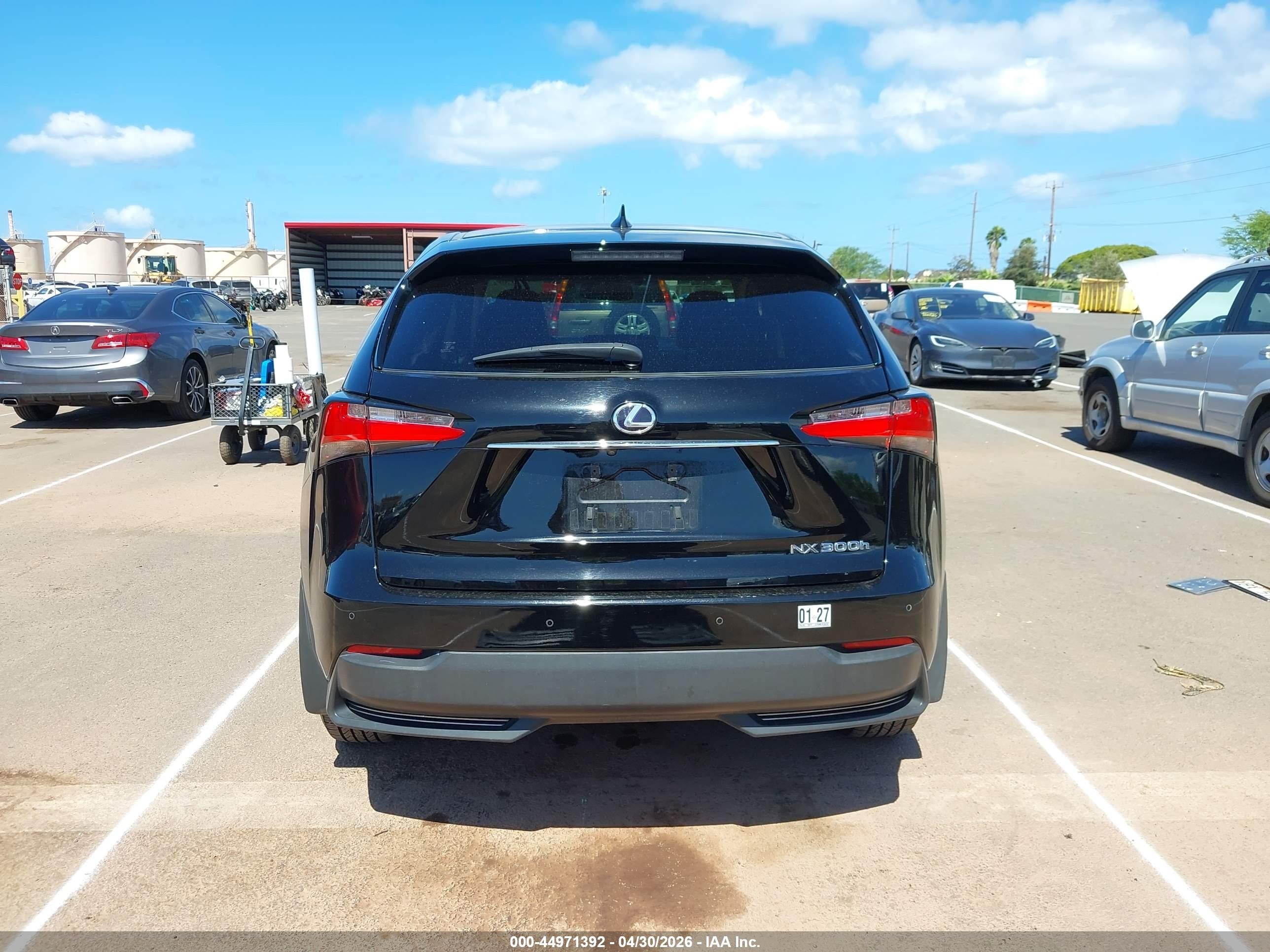 2015 Lexus Nx 300h   Black vin: JTJYWRBZ5F2007067