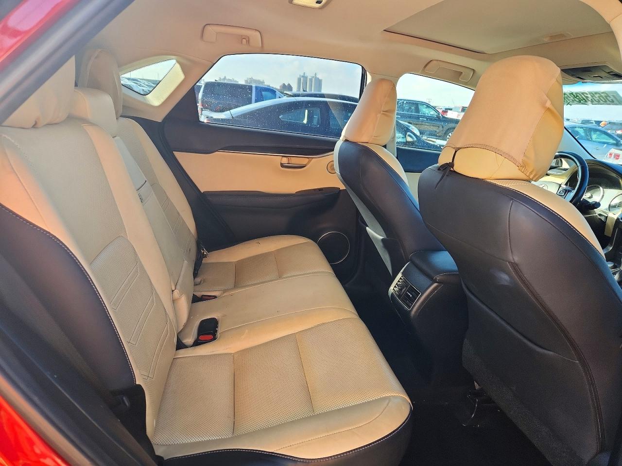 2015 Lexus Nx 300h Red vin: JTJYWRBZ7F2007636
