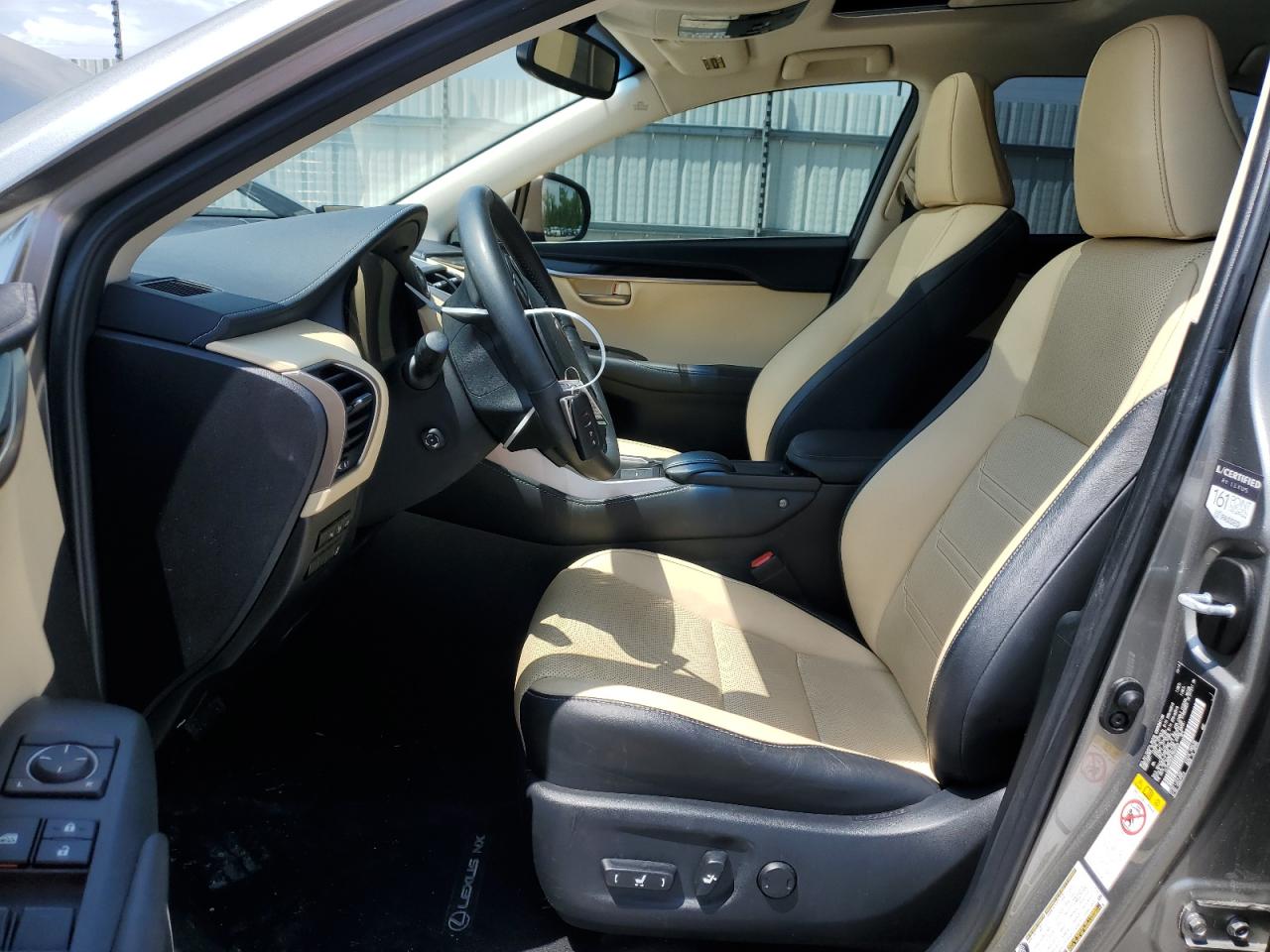 2015 Lexus Nx 300h Silver vin: JTJYWRBZXF2002222