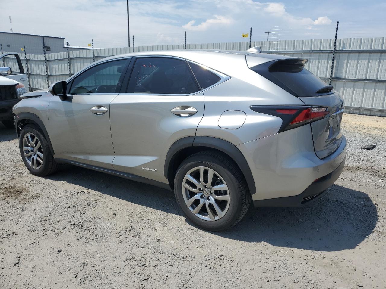 2015 Lexus Nx 300h Silver vin: JTJYWRBZXF2002222