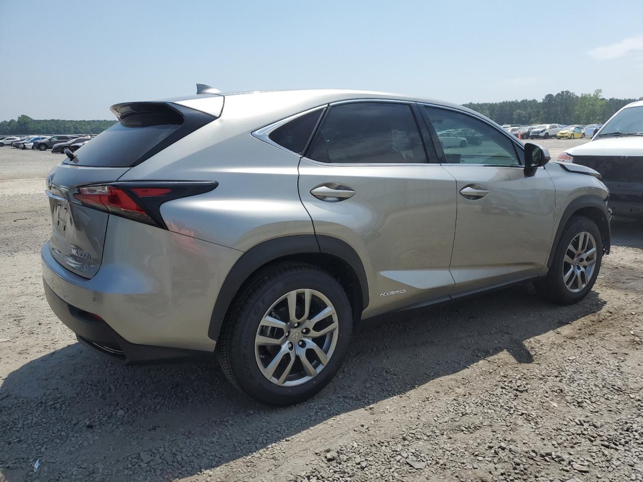 2015 Lexus Nx 300h Silver vin: JTJYWRBZXF2002222