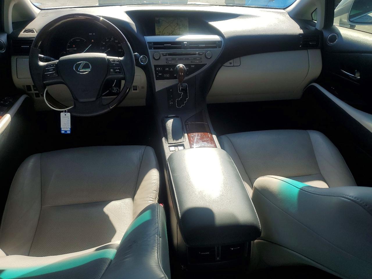 2010 Lexus Rx 450h White vin: JTJZB1BA0A2000466