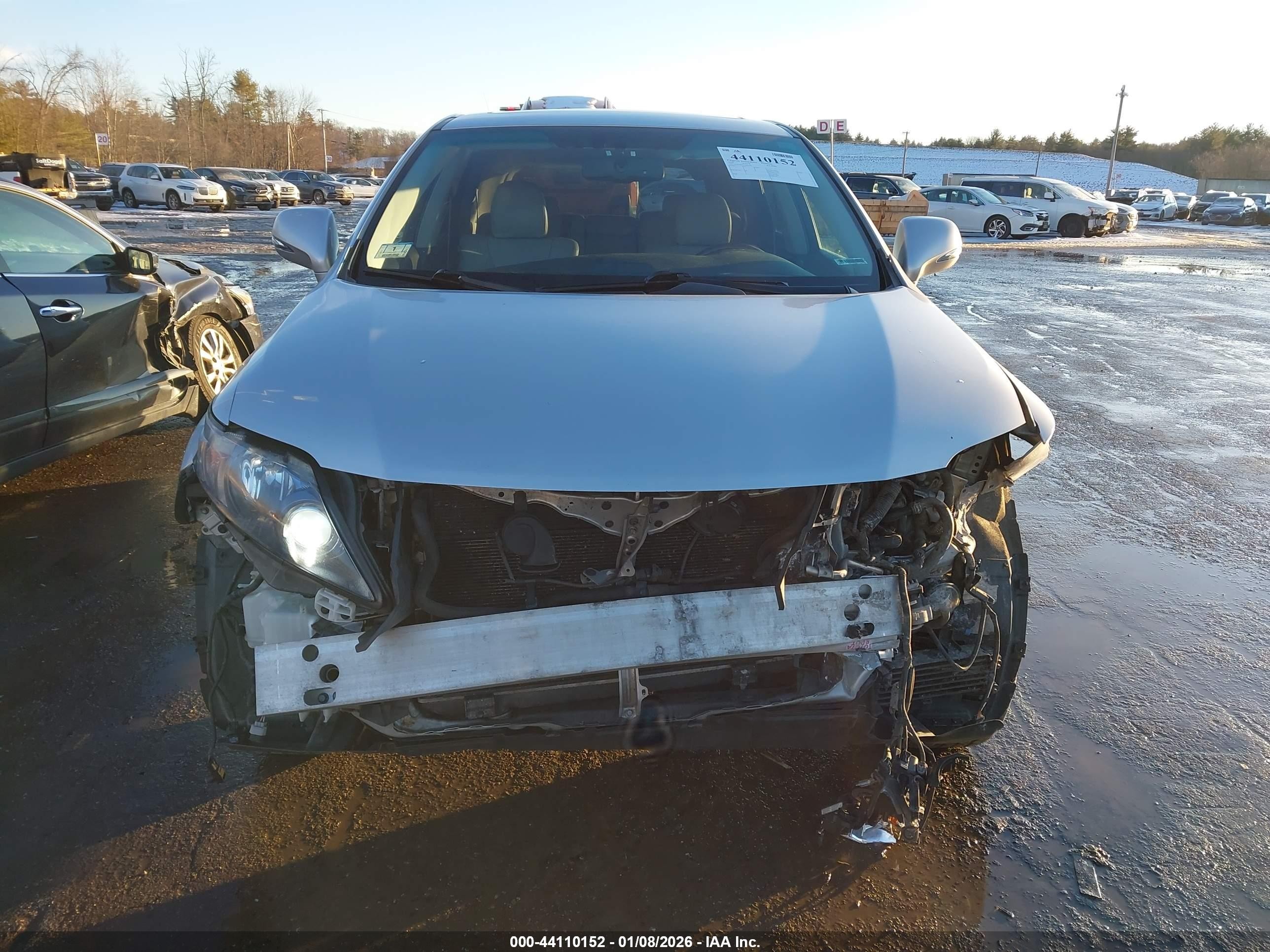 2010 Lexus Rx 450h   Silver vin: JTJZB1BA0A2001942