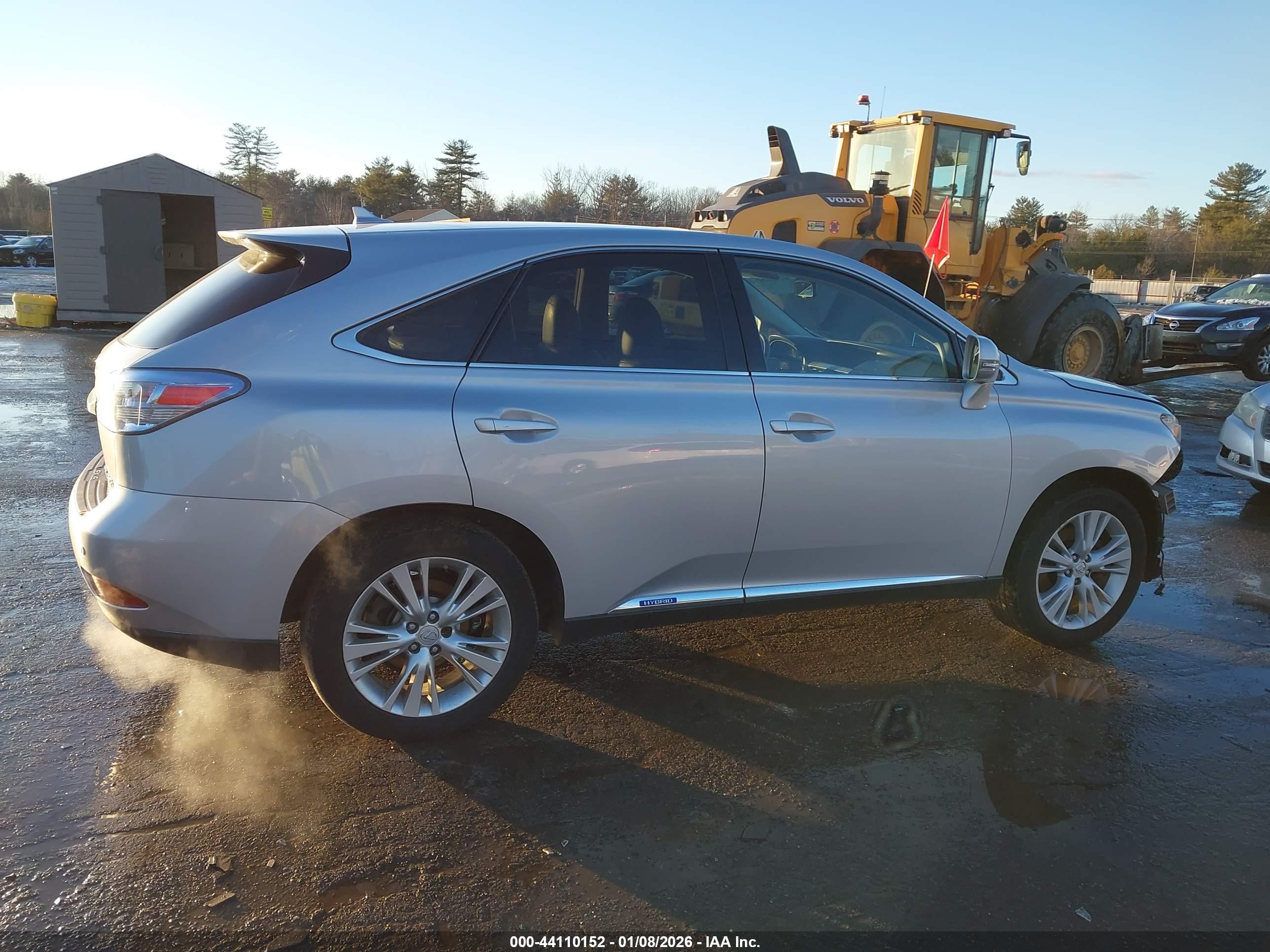 2010 Lexus Rx 450h   Silver vin: JTJZB1BA0A2001942