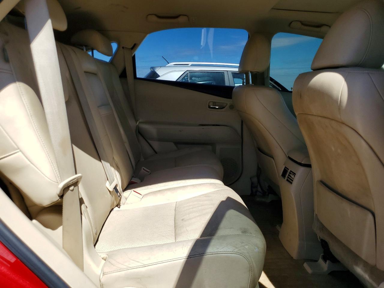 2010 Lexus Rx 450h Red vin: JTJZB1BA0A2002170