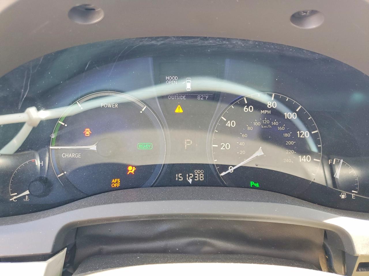 2010 Lexus Rx 450h Red vin: JTJZB1BA0A2002170