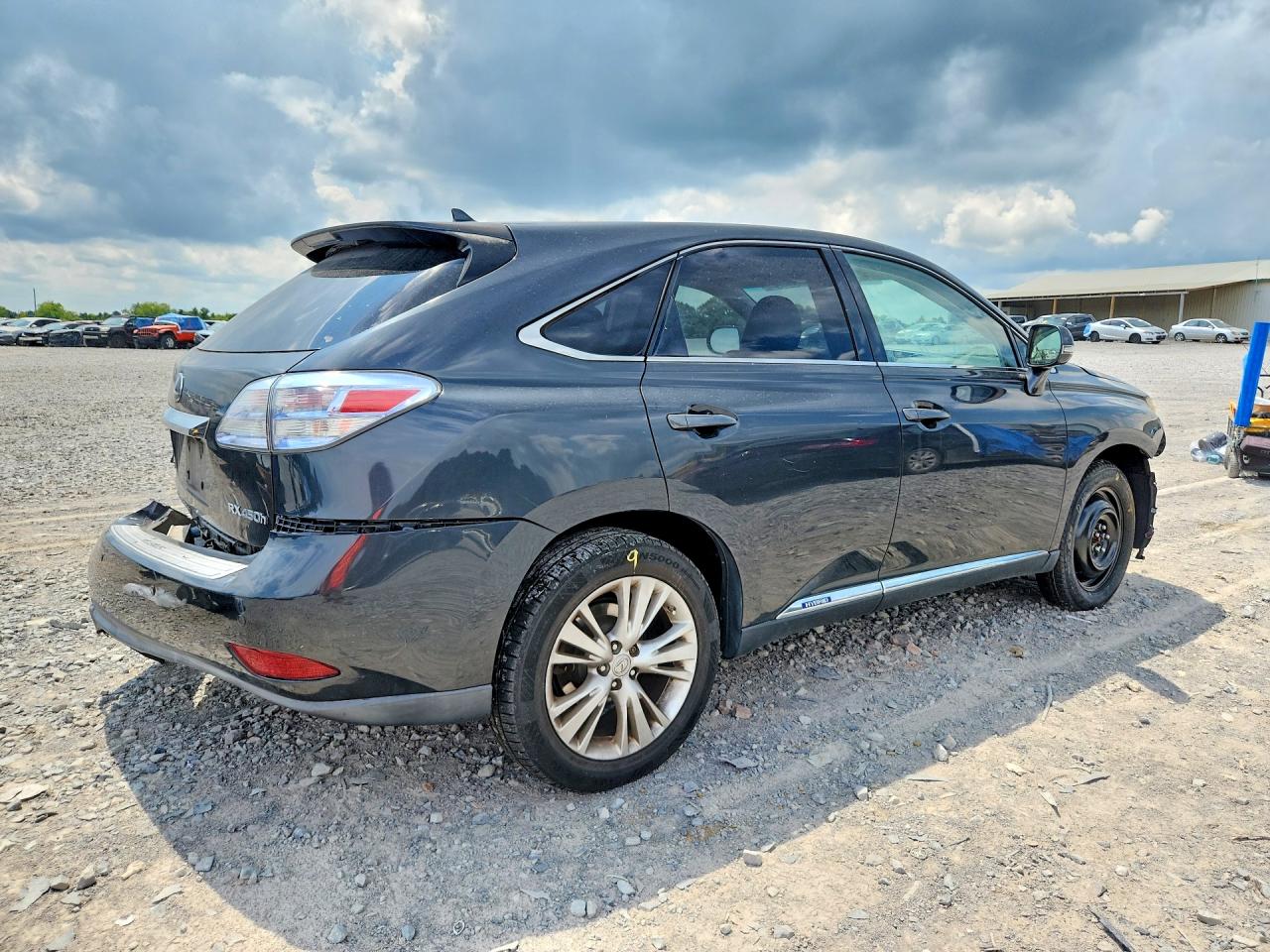 2010 Lexus Rx 450h Charcoal vin: JTJZB1BA0A2002444