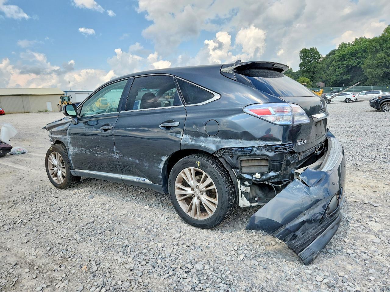 2010 Lexus Rx 450h Charcoal vin: JTJZB1BA0A2002444