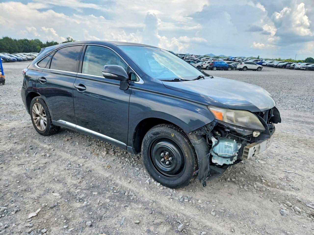 2010 Lexus Rx 450h Charcoal vin: JTJZB1BA0A2002444